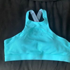 Phuture mint green halter sports bra
